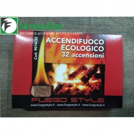 Accendifuoco ecologico 32 accensioni Fuego Style (Comp.)